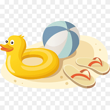 Beach Ball, Cartoon, Animation, Yellow, Ducks Geese And Swans, Water Bird,  Cartoon, Beach, Animation png thumbnail